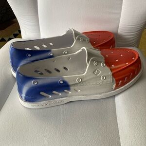 Sperry Top Sider Mens Slip On American Flag Loafers size 11